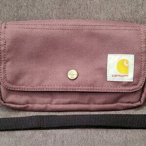 Burgundy Purple Mini Carhartt Belt Bag